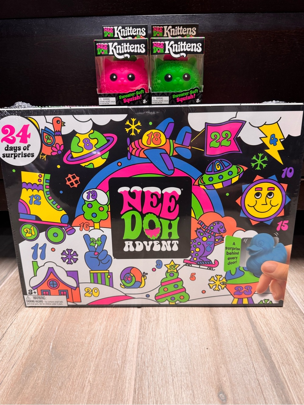 NeeDoh Knitten Advent Bundle 🩷💚